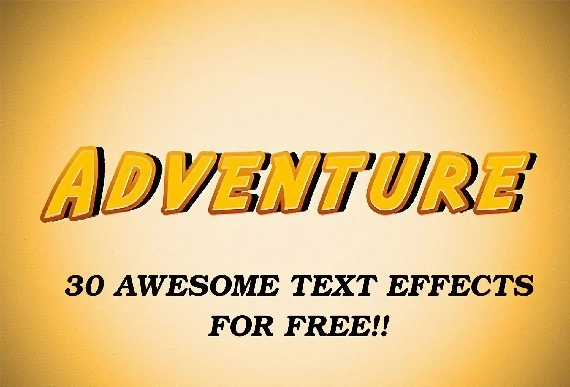30 Awesome Text Effects free from DealFuel